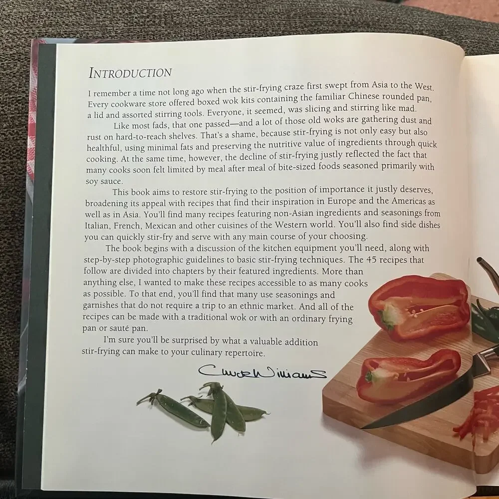 Williams-Sonoma Kitchen Library Stir Fry Cookbook Recipes